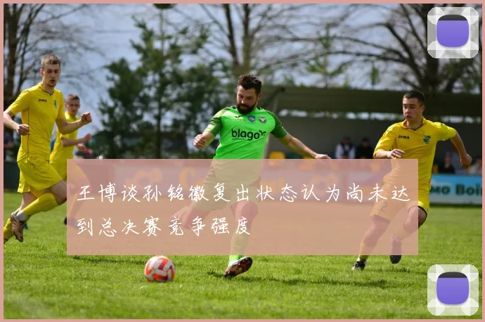 王博谈孙铭徽复出状态认为尚未达到总决赛竞争强度